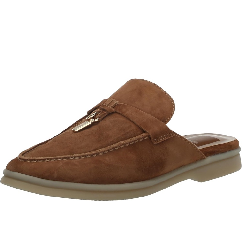 DOLCE VITA Dolce Vita Women's Lasail Loafer Brown Suede 10